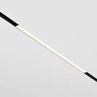 Moderne Schwarz Spurreflektor 1X12W Led 720Lm IP20 3000K