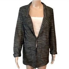 INC INternational Concepts Womens Blazer Size Small Soft Knit Open Front New