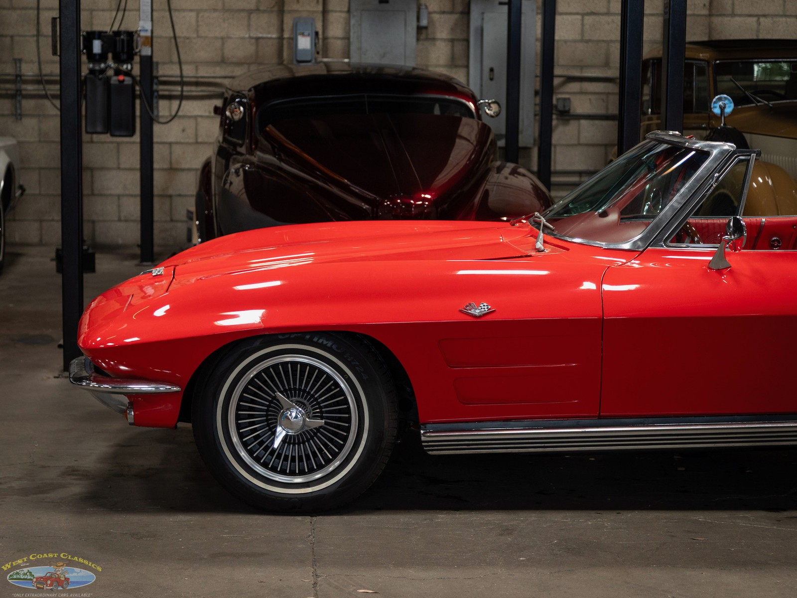 1964 Red Chevrolet Corvette   | C2 Corvette Photo 2