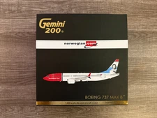 Gemini  - 1/200 - Norwegian Air- 737 MAX 8