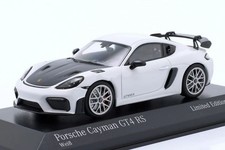 Minichamps 1/43 Porsche 718 982 Cayman GT4 RS 2021 White Limited to 200 Minicar