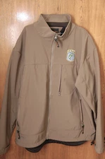 B.A.S.S. Bassmaster Lined Nylon Jacket Windbreaker Mens Large - Price Cut