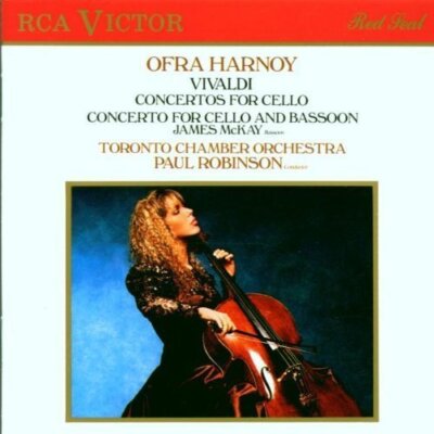 Ofra Harnoy Cello concertos.. (1988, RCA, & James McKay, Toronto Chamber .. [CD]