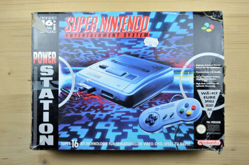 SNES - Console Super Nintendo con controller originale in IMBALLO ORIGINALE - Foto 1 di 2