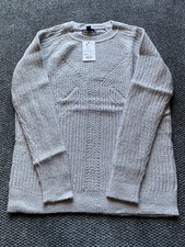 Apt 9 Crew Neck Sparkling Grey Knit Pullover Sweater Size Small NWT