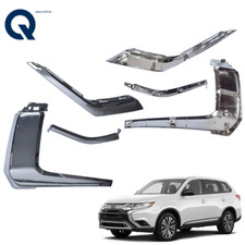 Front Bumper Lhrh Molding Strip Kit For Mitsubishi Outlander 2016 2017-2020 Front Bumper Lhrh Molding Strip Kit For Mitsubishi Outlander 2016 2017-2020