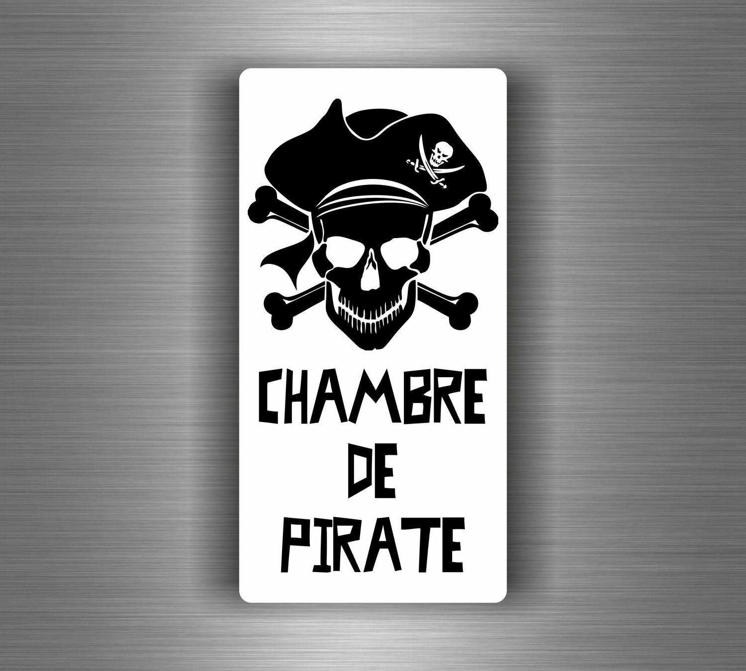 Sticker Wall Decoration Pirate Corsair Bedroom