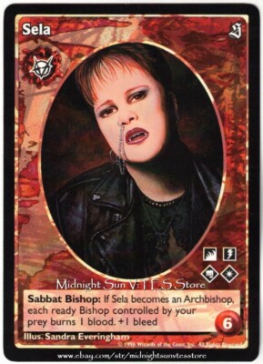 Sela Brujah Antitribu The Sabbat V:TES VTES Vampire CCG