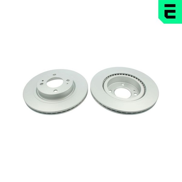 2X Optimal BS-9382C Bremsscheibe FüR Mitsubishi-image