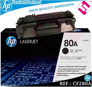 TONER NEGRO CF280A 280A 80A ORIGINAL PARA IMPRESORAS HP HEWLETT PACKARD  GENUINE | eBay
