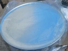  Aluminium Alloy Round Pizza Pan Tray Plate Silver Bakeware Size 17 inch pan