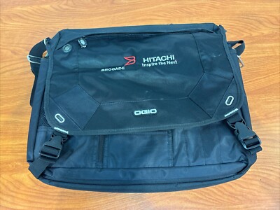 Ogio Laptop Bag Black Corp Messenger Jack Bag Metro Travel Satchel CV JD