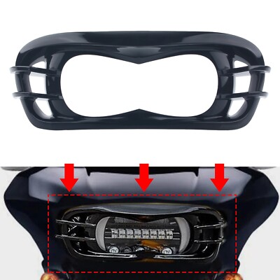 Scheinwerfer Blende Außenverkleidung Trim Bezel für Harley Road Glide 2015+