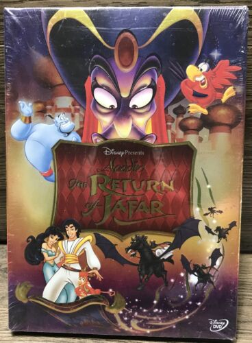 Aladdin • The Return of Jafar (DVD, 2005) Disney NEW! + Bonus Features