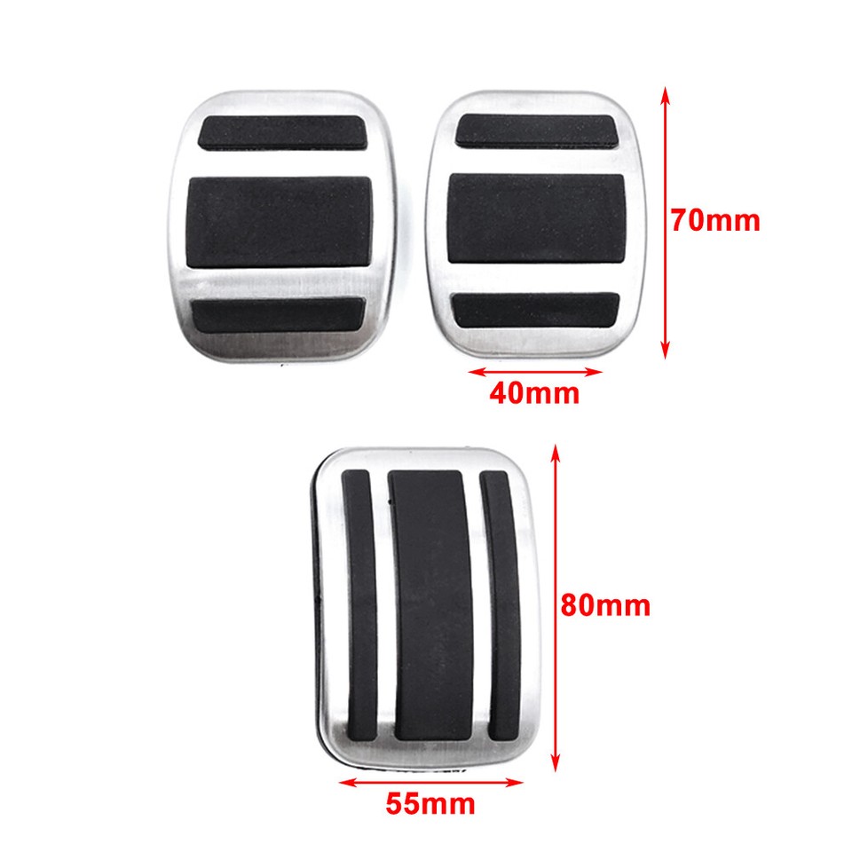 Clutch Brake Gas Pedals Cover For Peugeot 308 3008 408 4008 508 5008