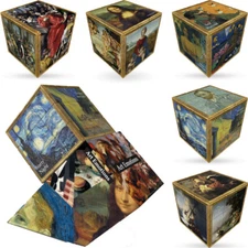 V-CUBE ART EMOTIONS Collection 3x3 Brainteaser Cubes