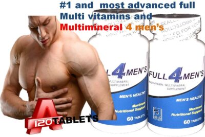  2 Multivitamin Mineral Men Best High Potency Mens Vitamin Non-GMO Supplement