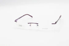 AIRLOCK LOVE UNITY 203 505 Purple 52-18-135 Rimless Frames Flex Hinges O89