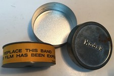 VINTAGE KODAK FILM CAN WITH FILM INCLUDED  FREE SHIP