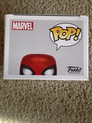 Funko POP Marvel Far From Home #468 Spider-Man Hero Suit Vinyl