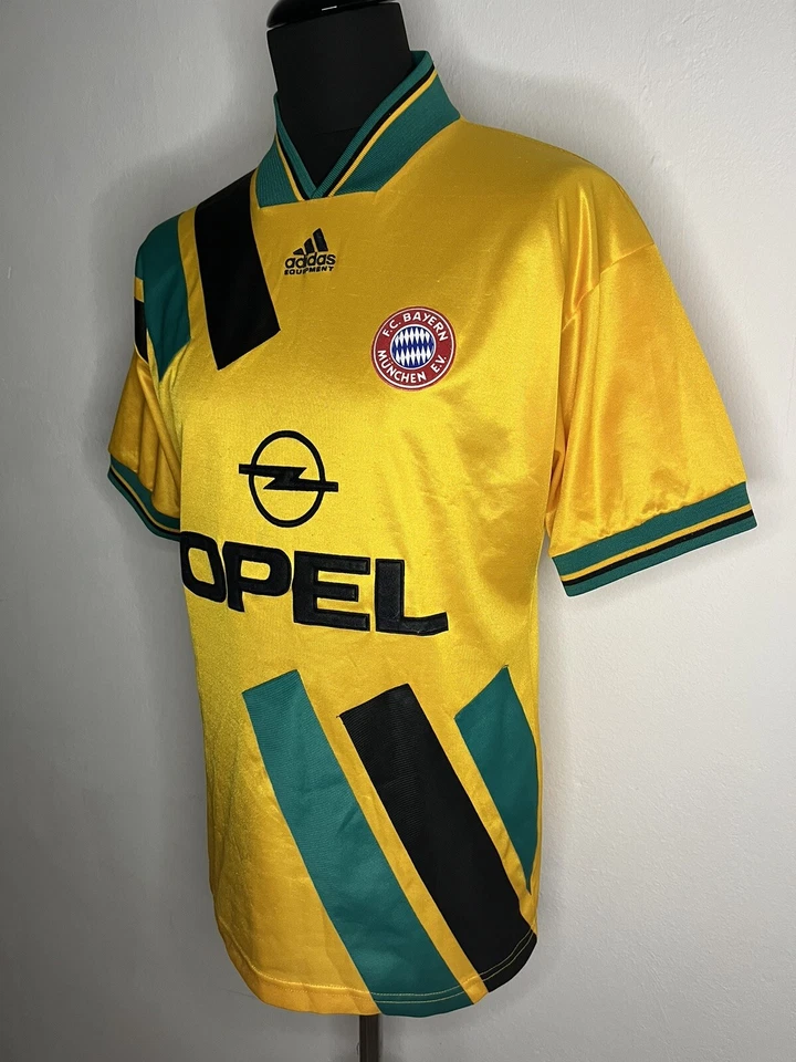 FC Bayern München Trikot/ 1994/95/ M/ gelb/ „OPEL“ - Bild 2 von 4