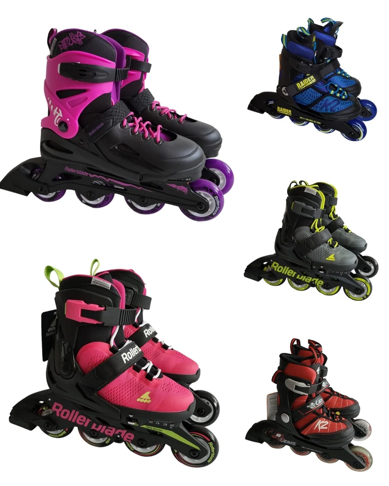 ROLLERBLADE, K2 ROLLERBLADE & K2 Kinder Inline-Skates Inliner Rollschuhe