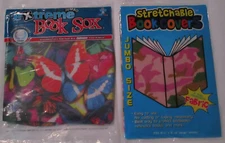 BOOK COVER - JUMBO SIZE Stretchable - 2-Pack! - Feminine Designs