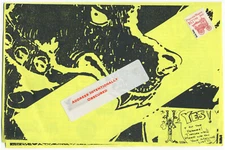 UNDERDOG RECORDS NEWSLETTER #2 1990 Mailorder, Chicago Punk