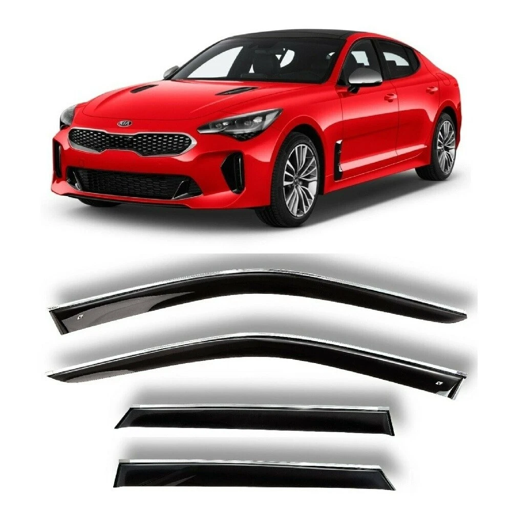 Kia stinger clearance rain guards