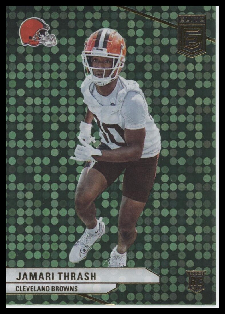 2024 Donruss Elite #158 Jamari Thrash Green Disco