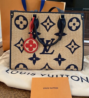 美品　Louis Vuitton モンテーニュMM ネイビー×レッド LOUIS VUITTON モンテーニュ MM – Trip