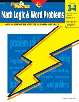 Math Logic & Word Problems Grades 3-4 (Power Practice) - Angela Higgs - PBK