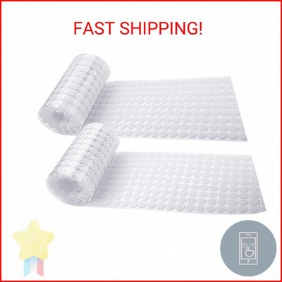 JANYUN 2016pcs 2/5'' 10mm Self Adhesive Dots Tape Diameter Sticky Back Dots Hook
