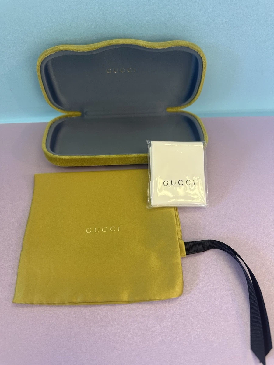 Gucci Gold Eyeglass Cases & Storage for sale | eBay display picture 1