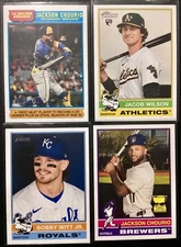 2025 Topps HERITAGE **YOU PICK** Base Cards #1 - 200 w/ RC's COMPLETE YOUR SET