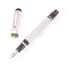 Montegrappa Queen of Hearts Limited Edition Fountain Pen Sterling Silver B