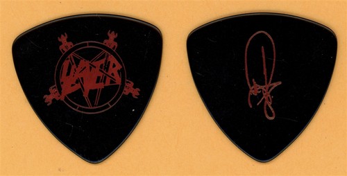 Slayer Tom Araya Vintage Guitar Pick - 1991 Seasons in the Abyss Tour