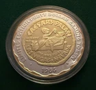 $40 Caesars Palace Las Vegas Casino Silver Strike .999 Fine Silver