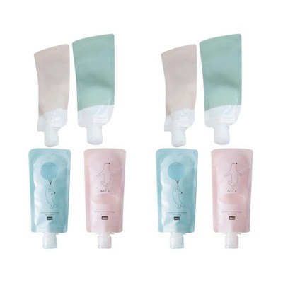  2 PCS Reisebehälter Für Flüssigkeiten Flüssigkeitsverpackungsbeutel