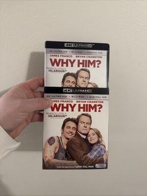 Why Him? (4K UHD, 2016) OOP Slipcover - Ships In Box