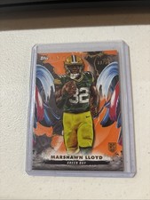 2024 Topps Inception - Marshawn Lloyd #194 Orange /50 (RC)
