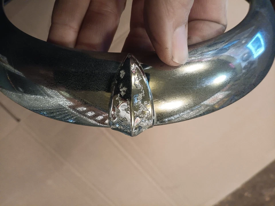 46 47 48 Buick Super Roadmaster headlight bezel chrome trim ring 49 Special - Image 2 of 4