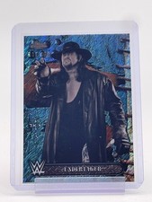 UNDERTAKER 2025 TOPPS CHROME WWE X CACTUS JACK AQUA SHIMMER /199 #40 Q0282