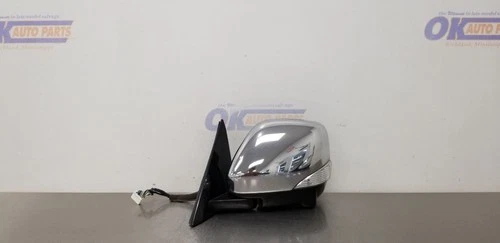 15 INFINITY QX80 POWER EXTERIOR SIDE VIEW MIRROR LEFT DRIVER BRIGHT CHROME