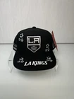 Mitchell & Ness Black Los Angeles Kings Snapback Hat Original Fit SH22316 NEW