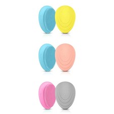 Silicone Facial Cleansing Brush 2-Pack Soft Face Scrubber Exfoliating Massager