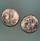 New Listing1947 D Walking Liberty Half Dollars 90 Silver