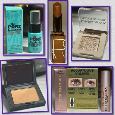 Makeup set. Nars, Natasha Denona, Too Faced, Benefit. ( Travel Size )