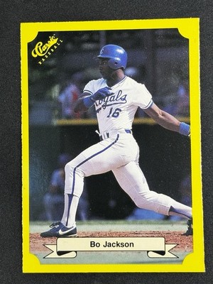 1987 Classic Update Yellow Travel Edition - Bo Jackson #109 Green Back (RC)