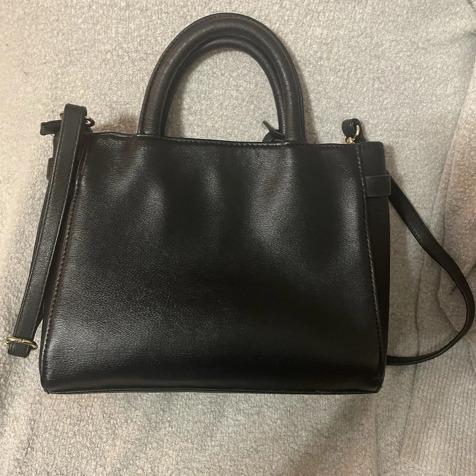 Women's Dorothy Perkins Black Handbag, Double Handles, Crossbody W/ Charm - Image 2 of 4